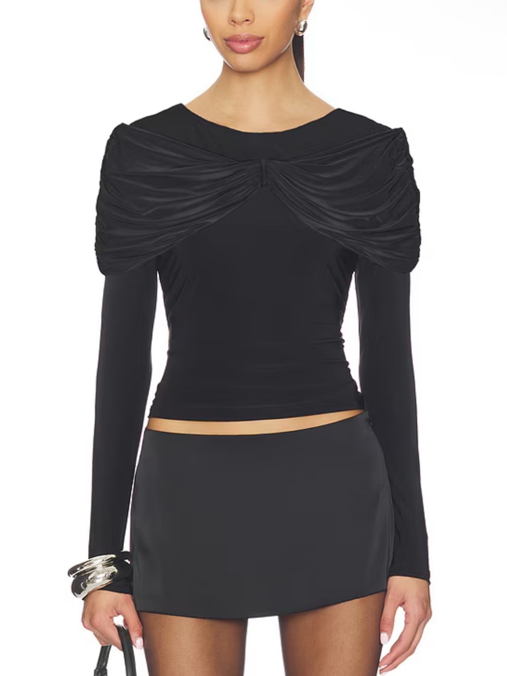 Lovers and Friends Eugene Top in Black Size S